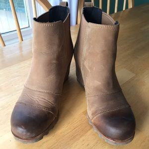 Sorel Lea Wedge Original Boots in Elk (rare!)